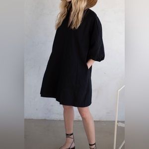 Ayr Portofinito dress in black